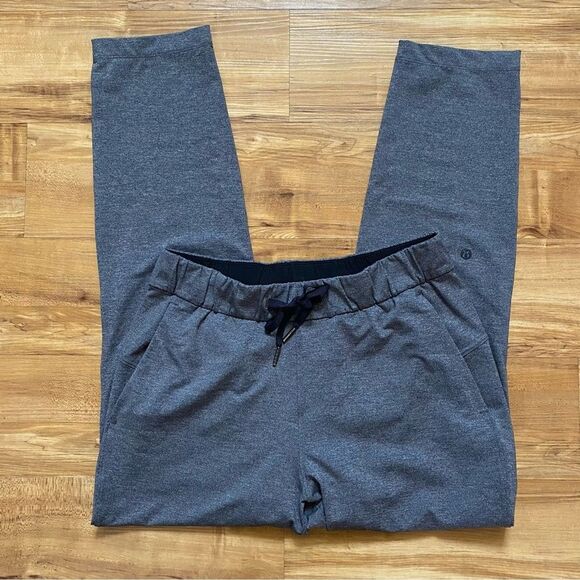 LULULEMON 6 On The Fly Pull On 28" Luxtreme Pants Dark Gray Athleisure Comfort - Picture 12 of 16